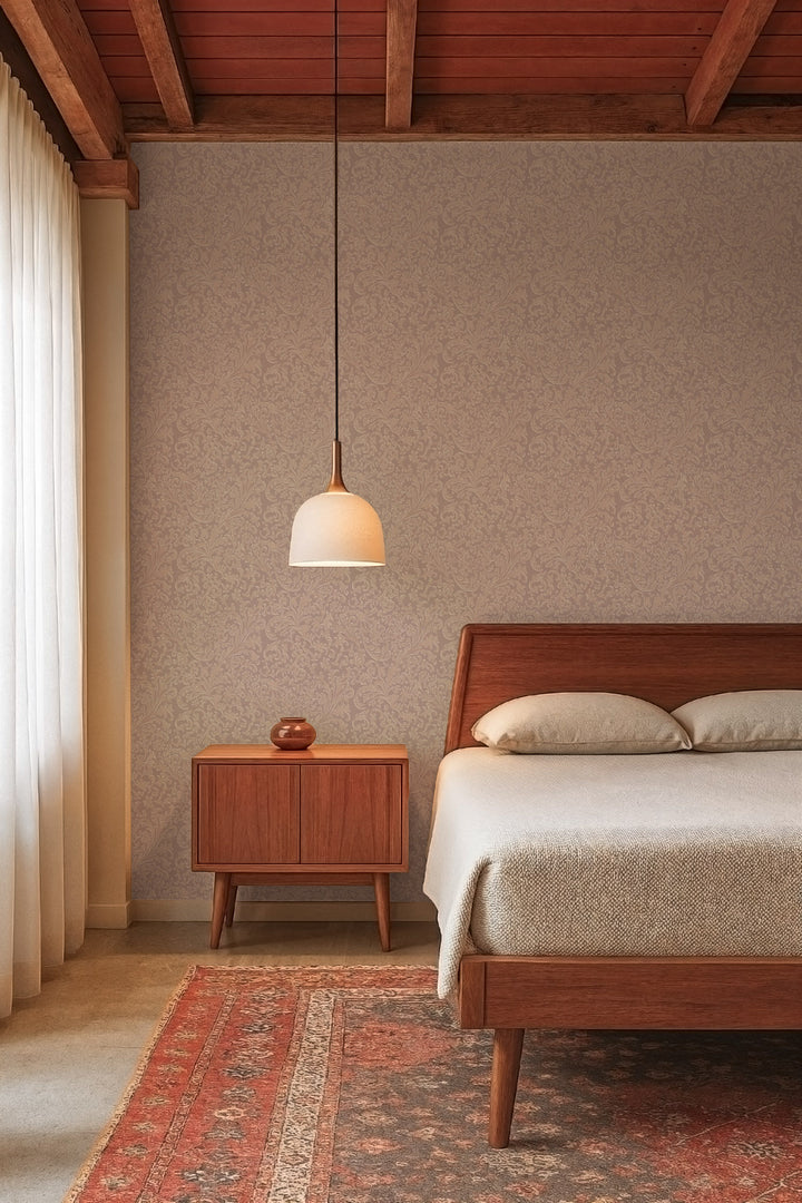 Florentine Vine - Red Clay Wallpaper