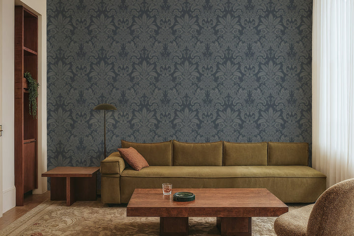 Parlor Paper - Midnight Wallpaper