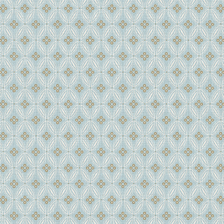Stone Lace Champagne Blue Grasscloth