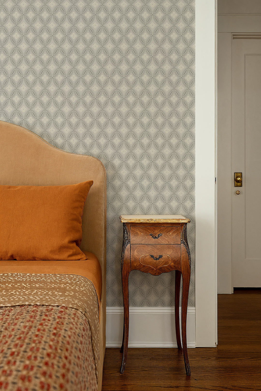 Stone Lace - Silverprint Wallpaper