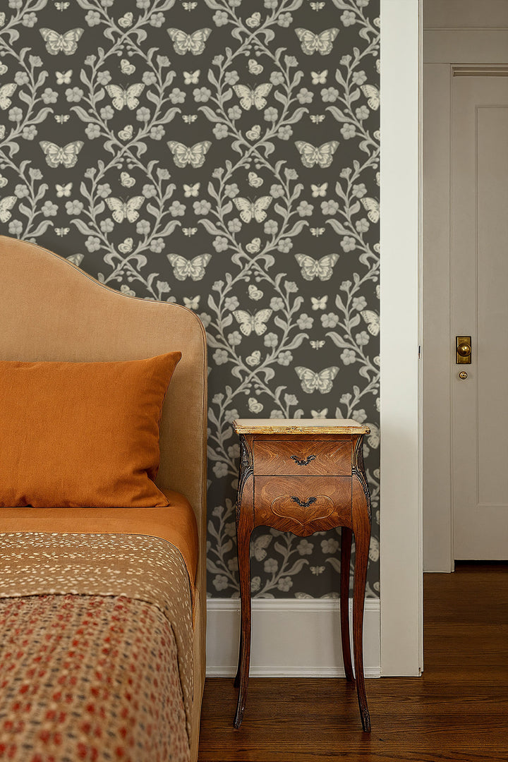 Butterfly Garden - Ashwood Wallpaper