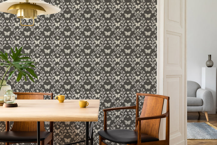 Butterfly Garden - Ashwood Wallpaper
