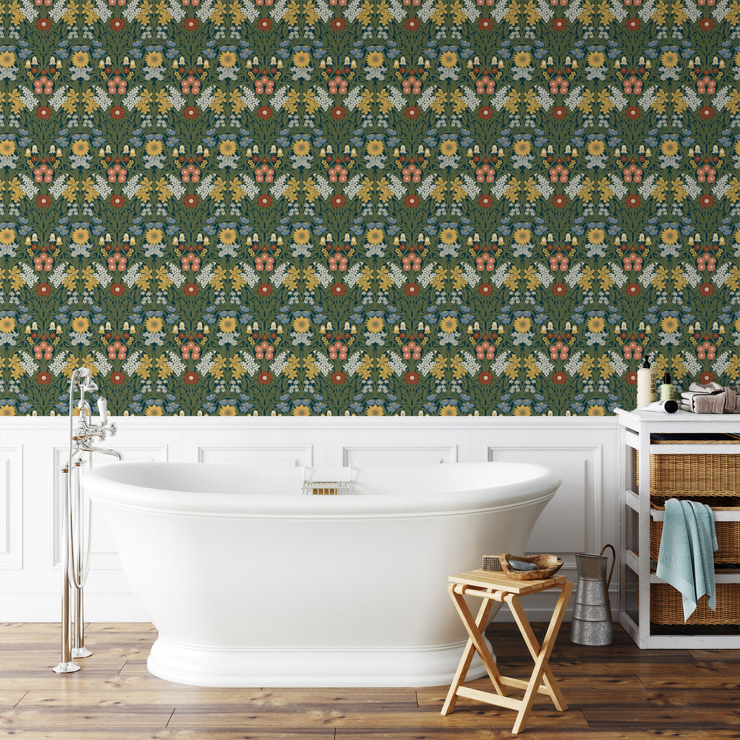Wild Meadow - Craftsman’s Colors Wallpaper