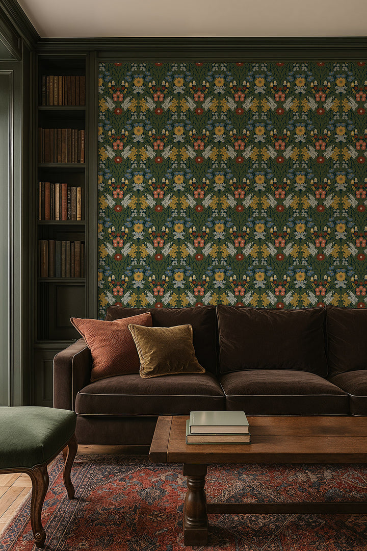 Wild Meadow - Craftsman’s Colors Wallpaper