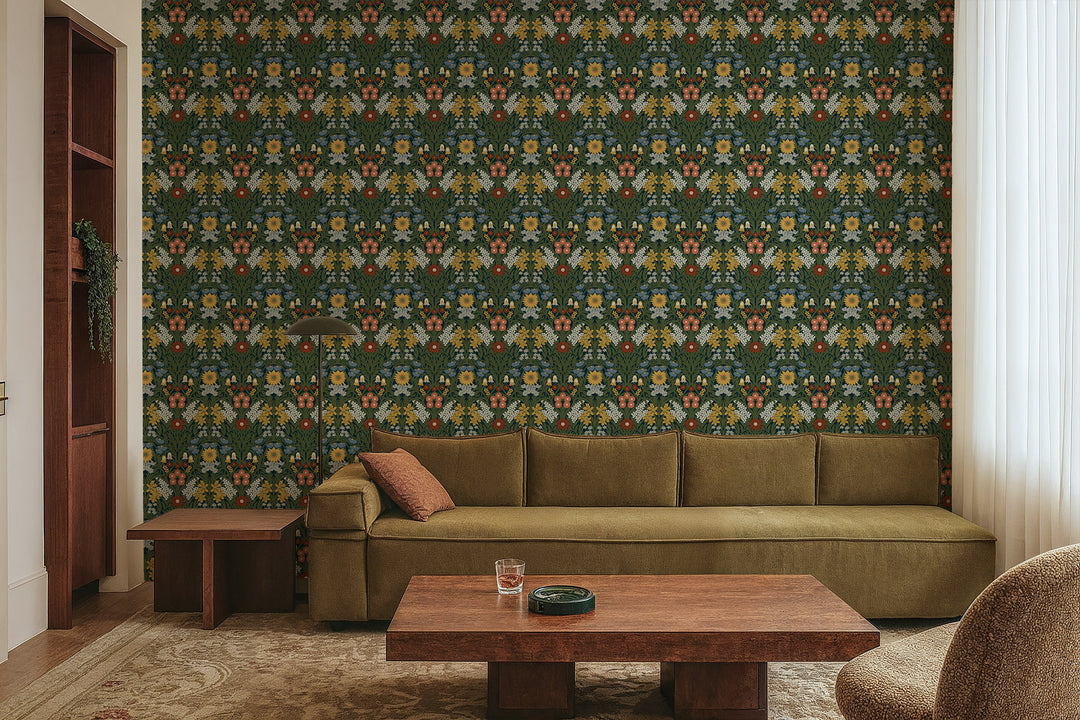 Wild Meadow - Craftsman’s Colors Wallpaper
