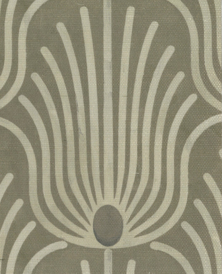 Carlyle Feather Coconut Husk Grasscloth
