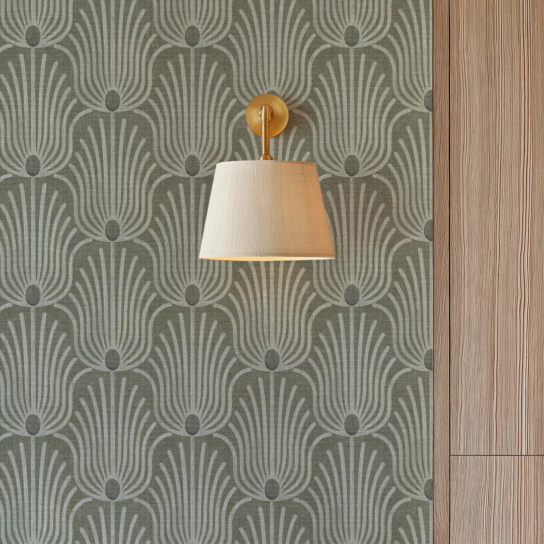 Carlyle Feather Coconut Husk Grasscloth
