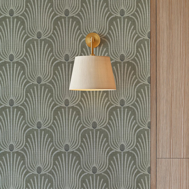 Carlyle Feather Coconut Husk Grasscloth
