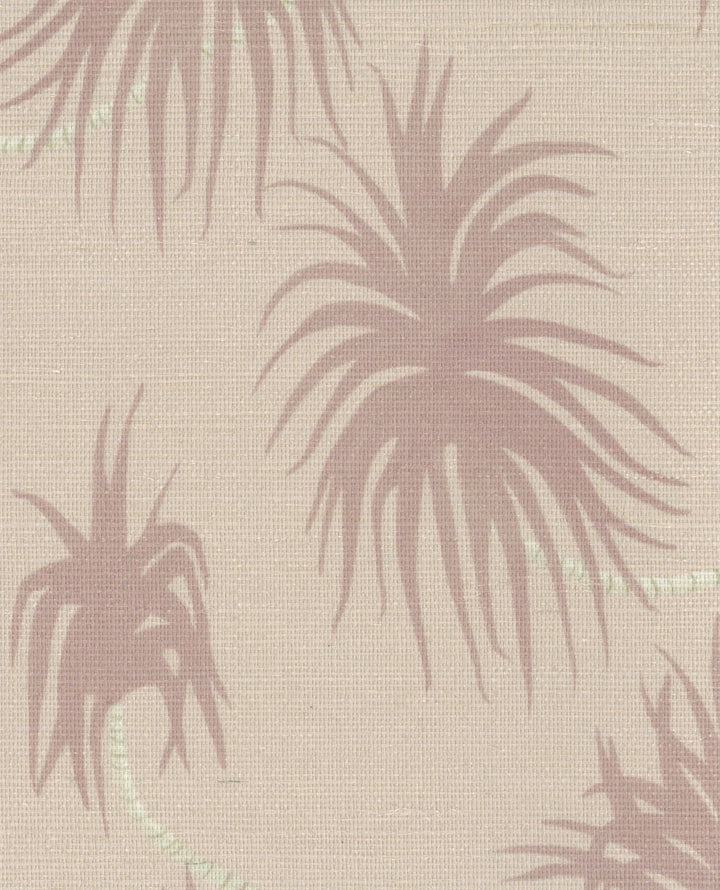 Dragon Tree Blush Pink Grasscloth