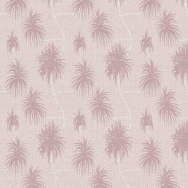 Dragon Tree Blush Pink Grasscloth