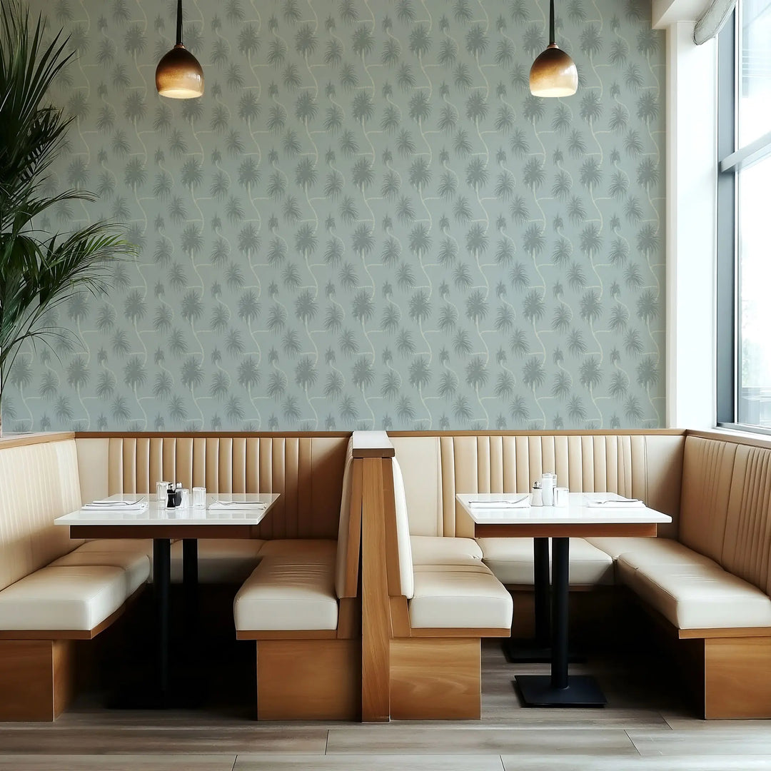 Dragon Tree - Faded Juniper Wallpaper