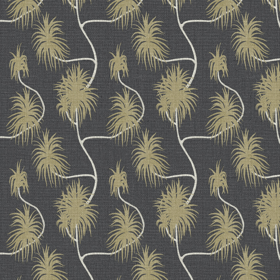 Dragon Tree Midnight Sun Grasscloth
