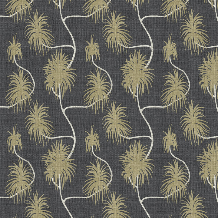 Dragon Tree Midnight Sun Grasscloth