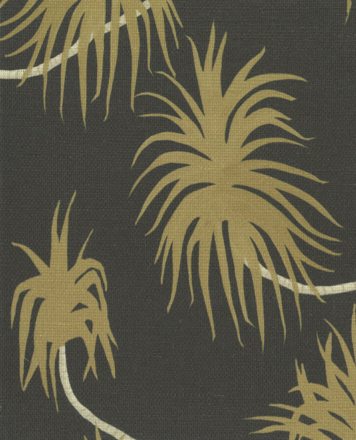 Dragon Tree Midnight Sun Grasscloth