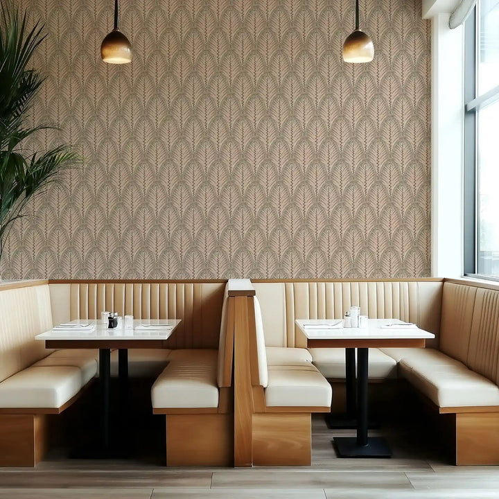 Fountain Fan - Sunset Wallpaper