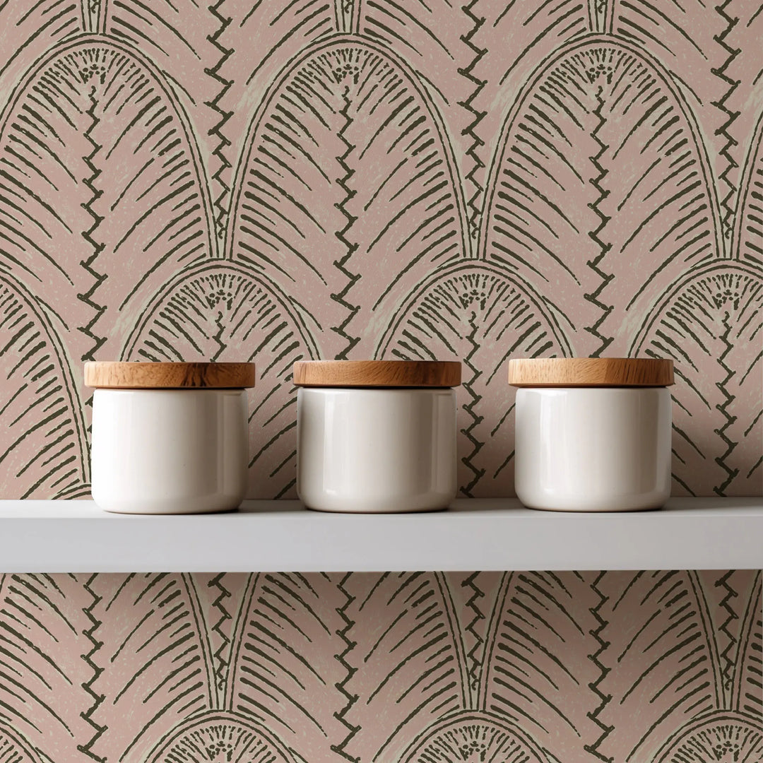 Fountain Fan - Sunset Wallpaper