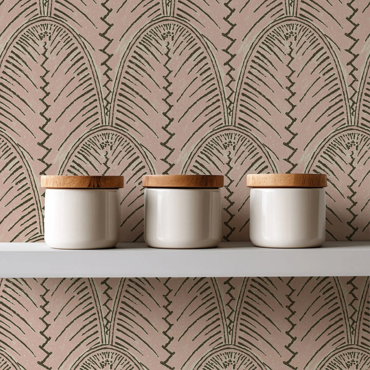 Fountain Fan - Sunset Wallpaper