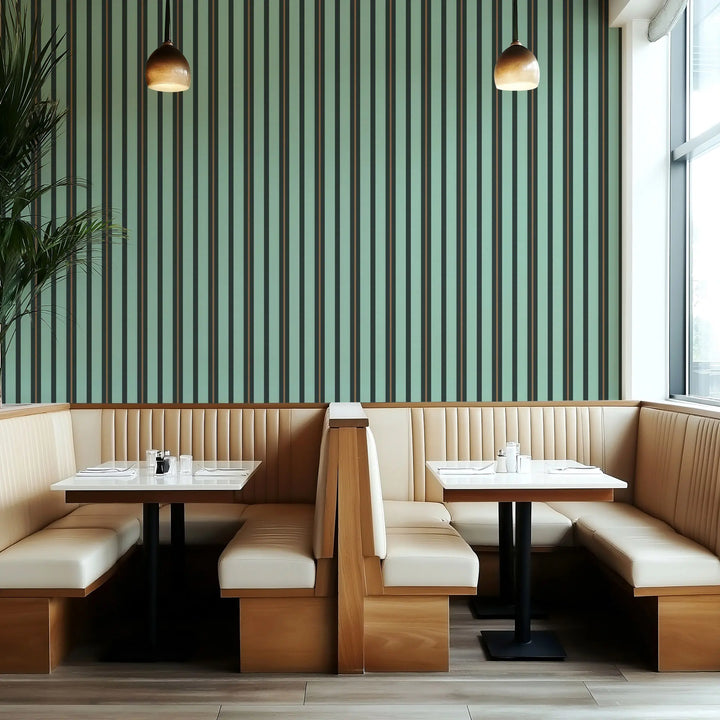 Miami Stripe Mini - Bronze Night Wallpaper