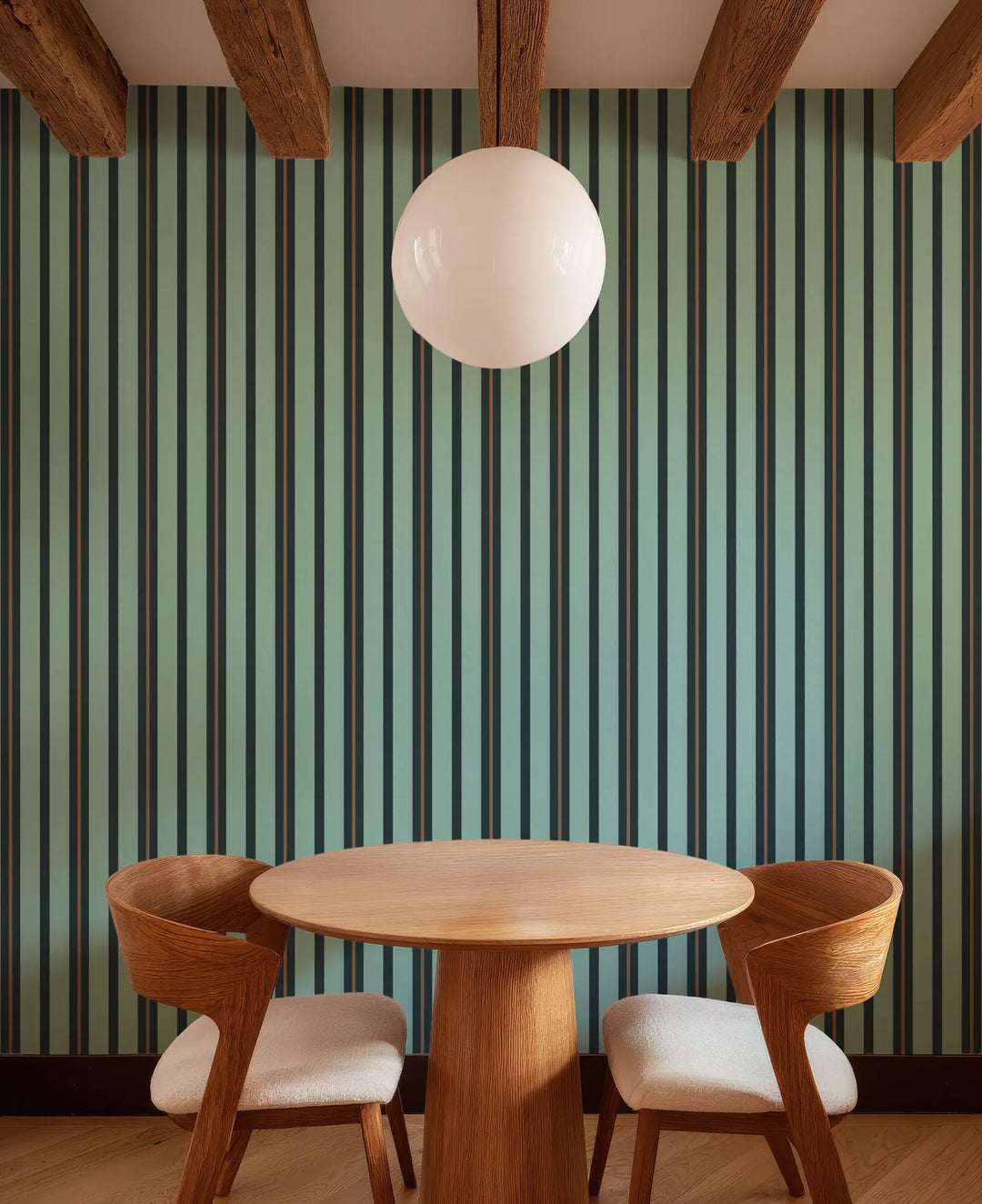 Miami Stripe Mini - Bronze Night Wallpaper