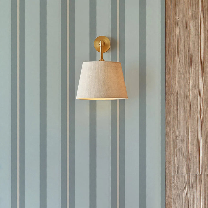 Miami Stripe Mini - Ocean Breeze Blue Wallpaper