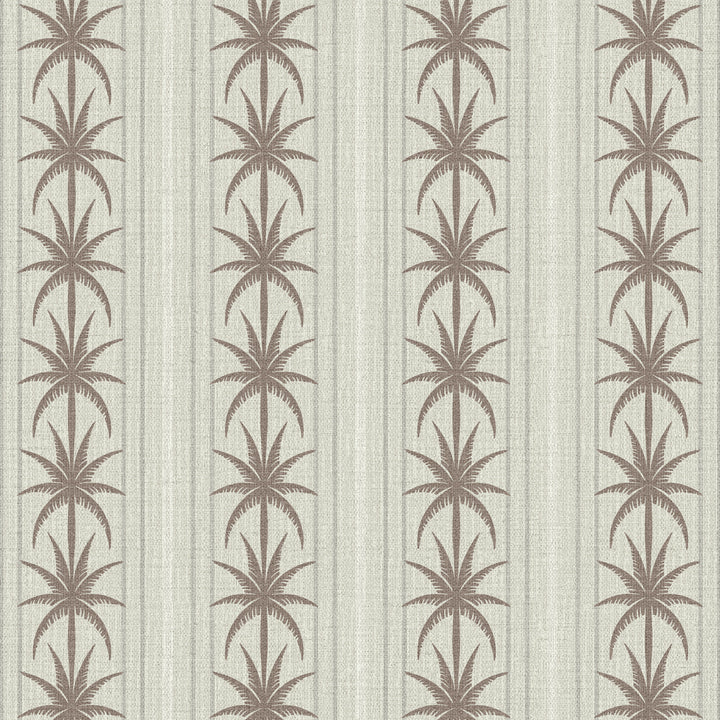 Ocean Drive Stripe Coconut Linen Grasscloth