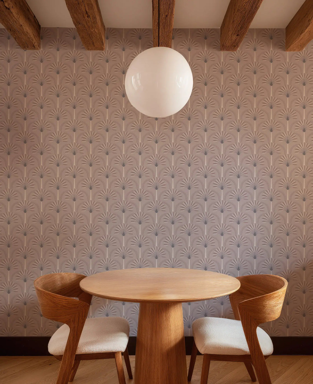 Palm Arches - Clay Wallpaper