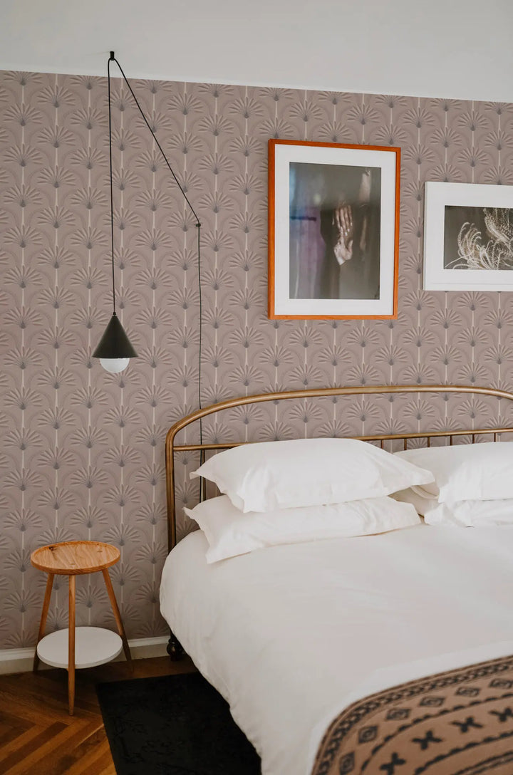 Palm Arches - Clay Wallpaper