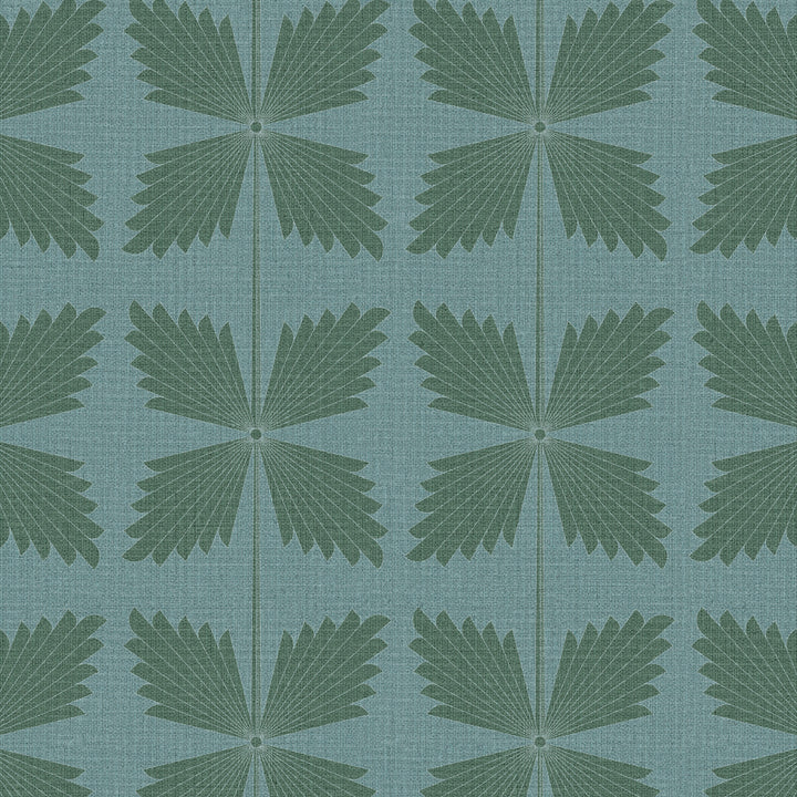 Palmetto Emerald Grasscloth