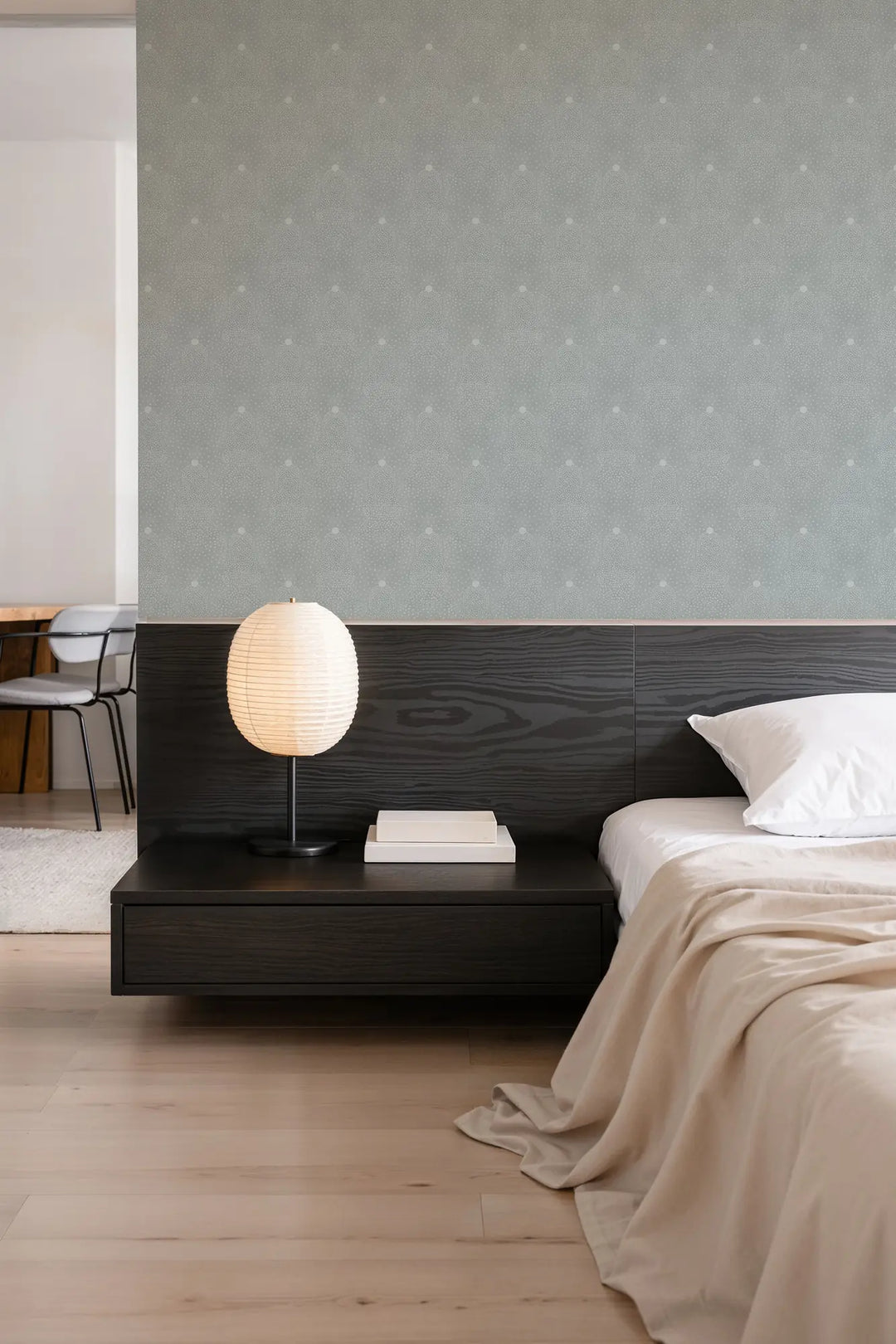 Beaded Current - Cool Gray Wallpaper