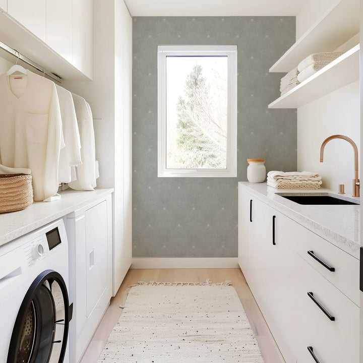 Beaded Current - Cool Gray Wallpaper