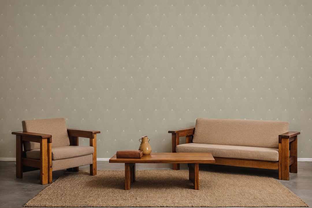 Beaded Current - Linen Wallpaper