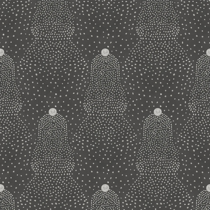Beaded Current - Soft Black Wallpaper