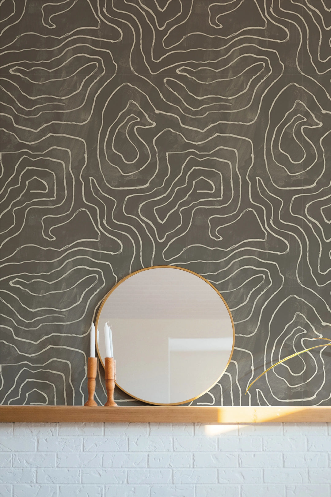 Elevation - Soft Black Wallpaper