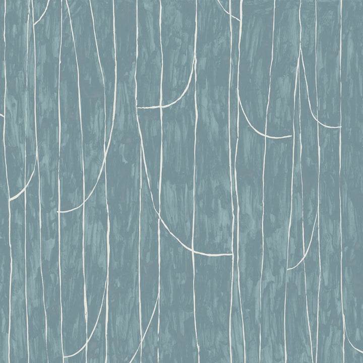 Lingering Lines - Blues Wallpaper