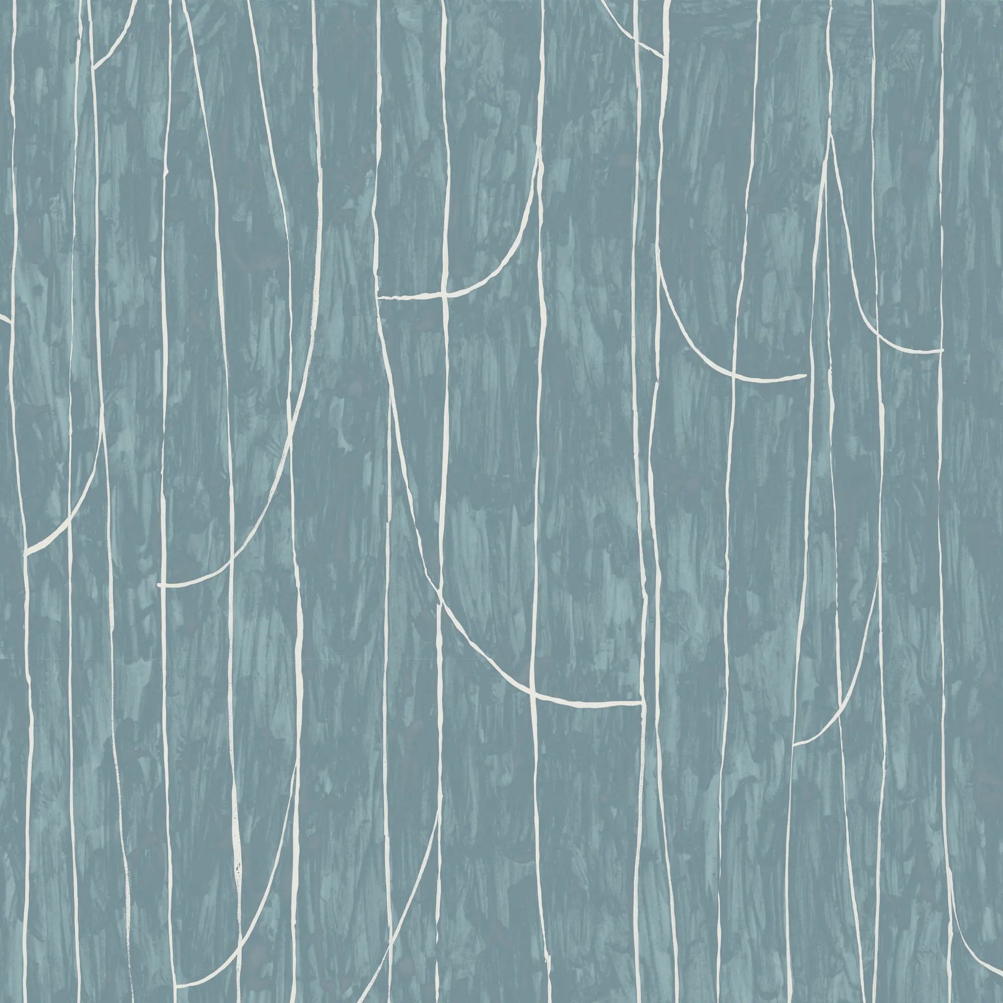 Lingering Lines - Mahogany Wallpaper