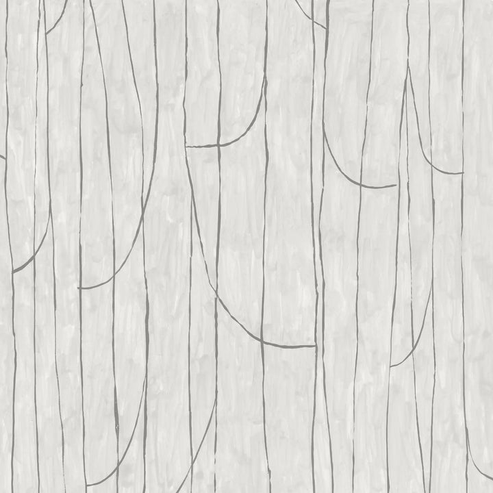Lingering Lines - White Stone Wallpaper