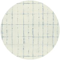 Wash Grid - Indigo Wallpaper