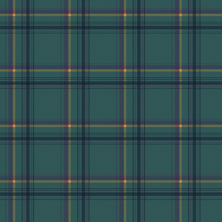 Ashcroft Tartan - Blue Ridge Wallpaper