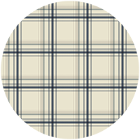 Ashcroft Tartan - Oxford Blue Wallpaper