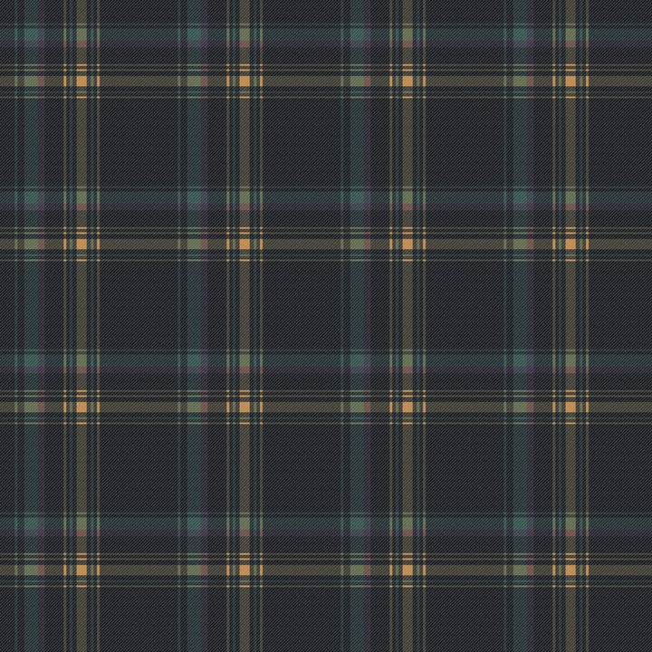 Ashcroft Tartan - Onyx Wallpaper