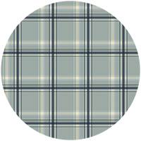 Ashcroft Tartan - Oxford Blue Wallpaper