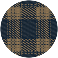 Campers Plaid - Dusty Peach Wallpaper