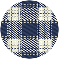 Campers Plaid - Dusty Peach Wallpaper