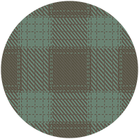 Campers Plaid - Dusty Peach Wallpaper