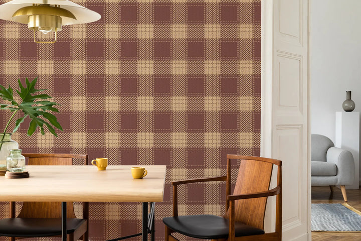 Campers Plaid - Trailhead Wallpaper