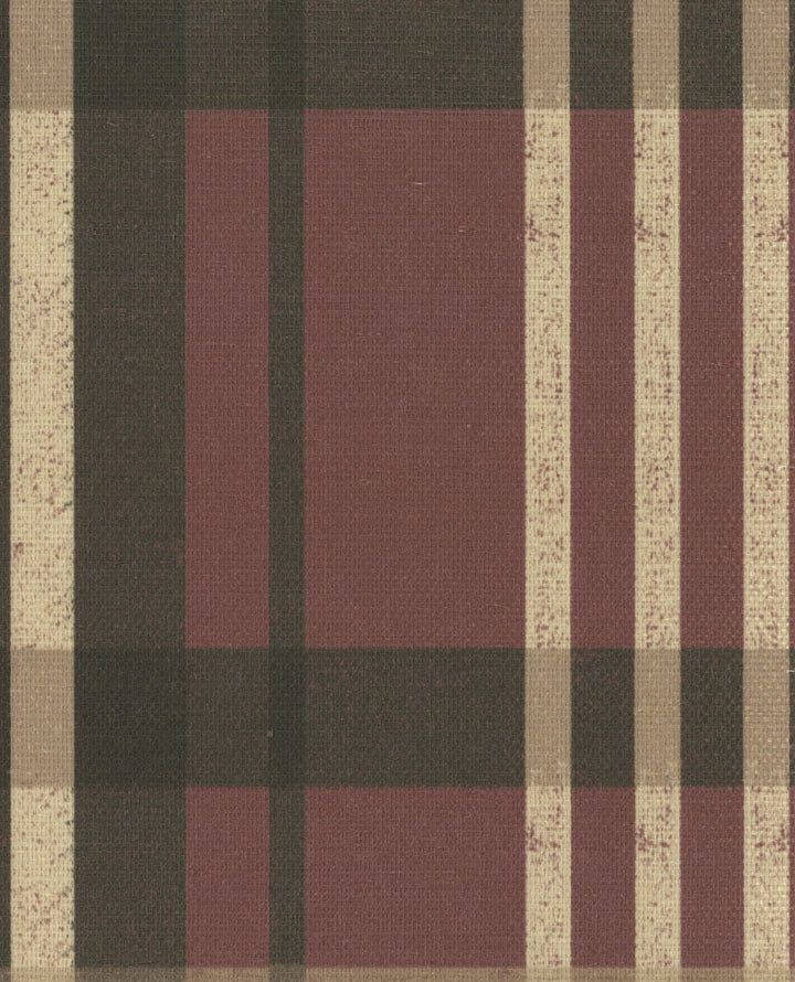 Harborfield Antique Red Grasscloth