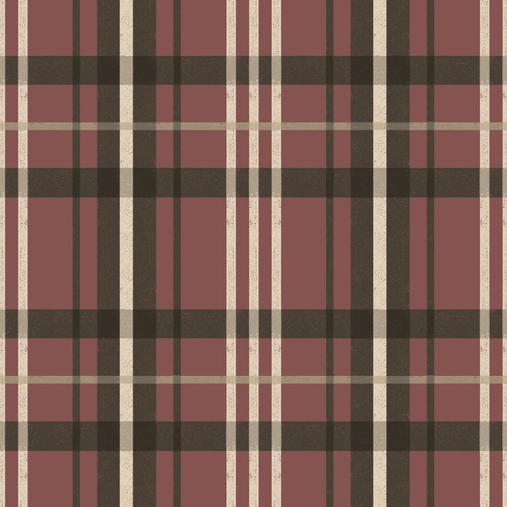 Harborfield - Antique Red Wallpaper