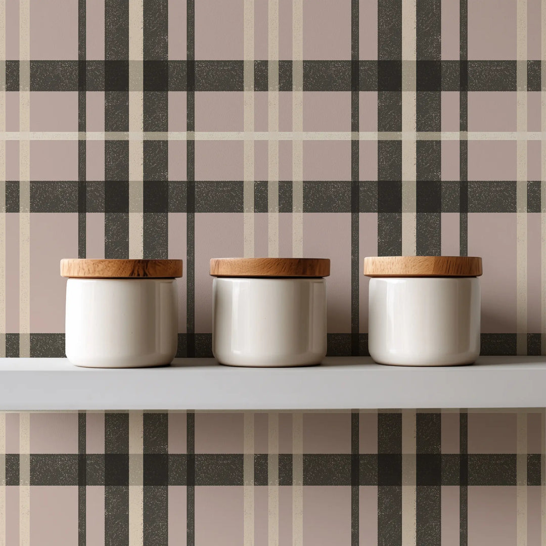 Harborfield - Rose Stone Wallpaper