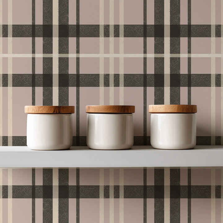 Harborfield - Rose Stone Wallpaper