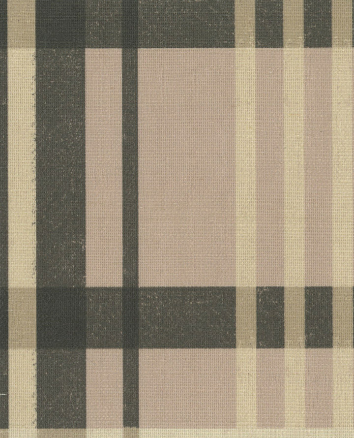 Harborfield Rose Stone Grasscloth